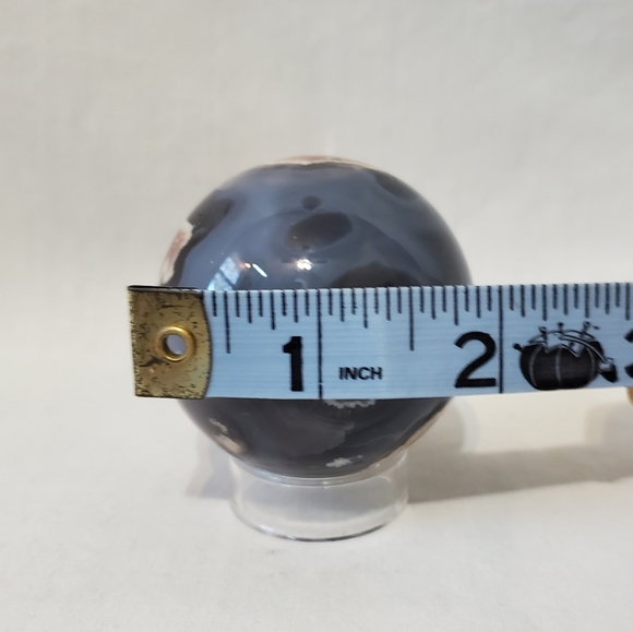 **SOLD** Volcano Agate Sphere UV Reactive - Picture 5 of 5